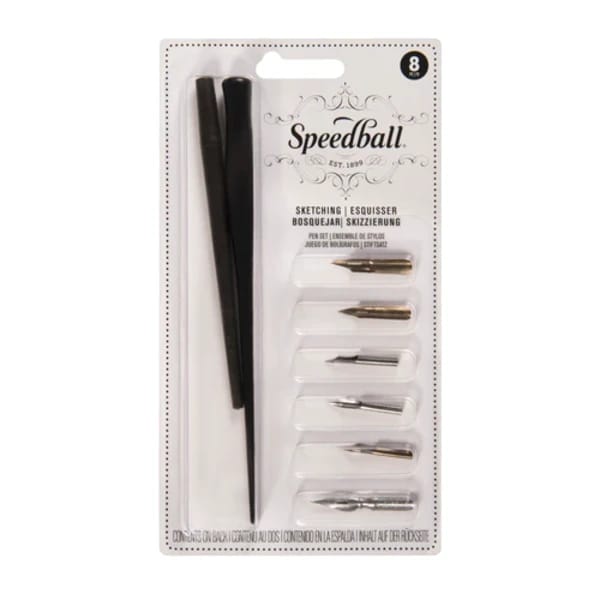 SPEEDBALL SKETCH PEN SET
